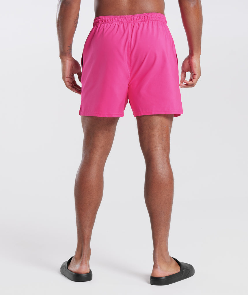 Gymshark 5" Swim Shorts Bright Fuchsia Gymshark