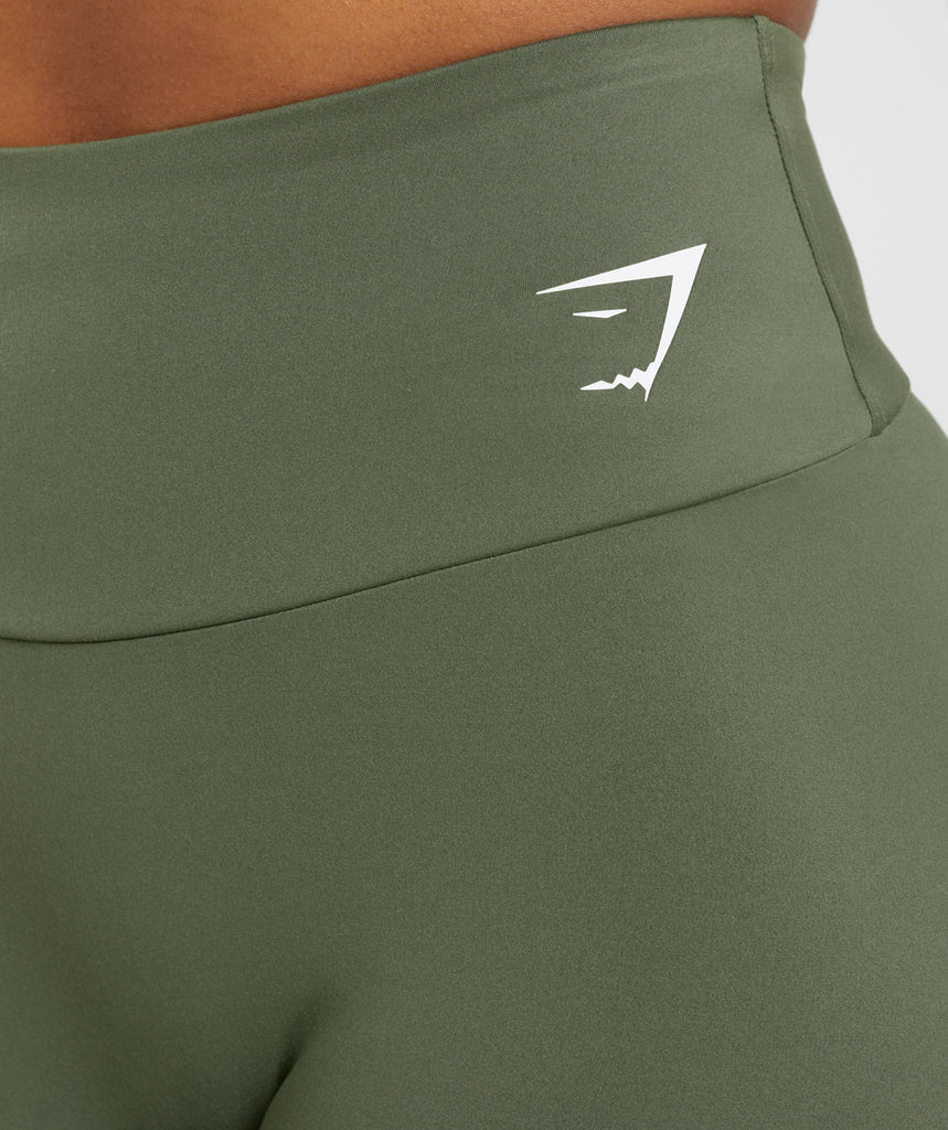 Gymshark Training Cycling Shorts Core Olive Gymshark